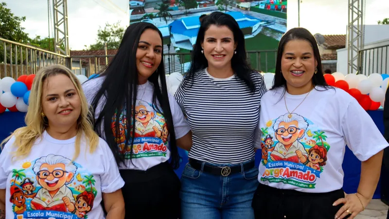 Nova Escola Jorge Amado é entregue em Posto da Mata e marca avanço histórico na educação de Nova Viçosa Nova Escola Jorge Amado é entregue em Posto da Mata e marca avanço histórico na educação de Nova Viçosa