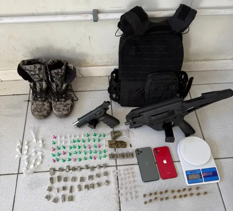 Dois suspeitos morrem após confronto com a PM em Porto Seguro; armas foram apreendidas 