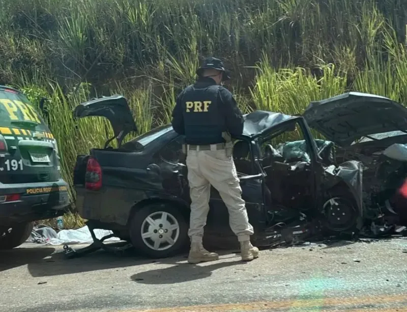 Tragédia na estrada: família que ia curtir o Carnaval em Porto Seguro morre em acidente na BR 101
