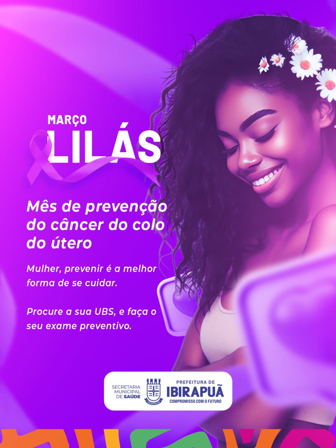 Março Lilás - Ibirapuã