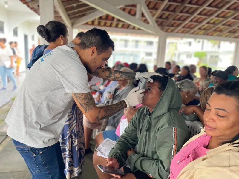 Prefeitura do Prado realiza Mutirão do Glaucoma e amplia acesso à saúde para moradores da sede e zona rural