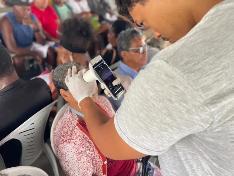Prefeitura do Prado realiza Mutirão do Glaucoma e amplia acesso à saúde para moradores da sede e zona rural