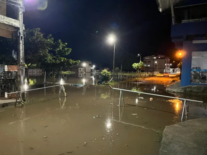 Enchente em Medeiros Neto: aumento do nível dos rios deixa famílias desabrigadas Enchente em Medeiros Neto: aumento do nível dos rios deixa famílias desabrigadas