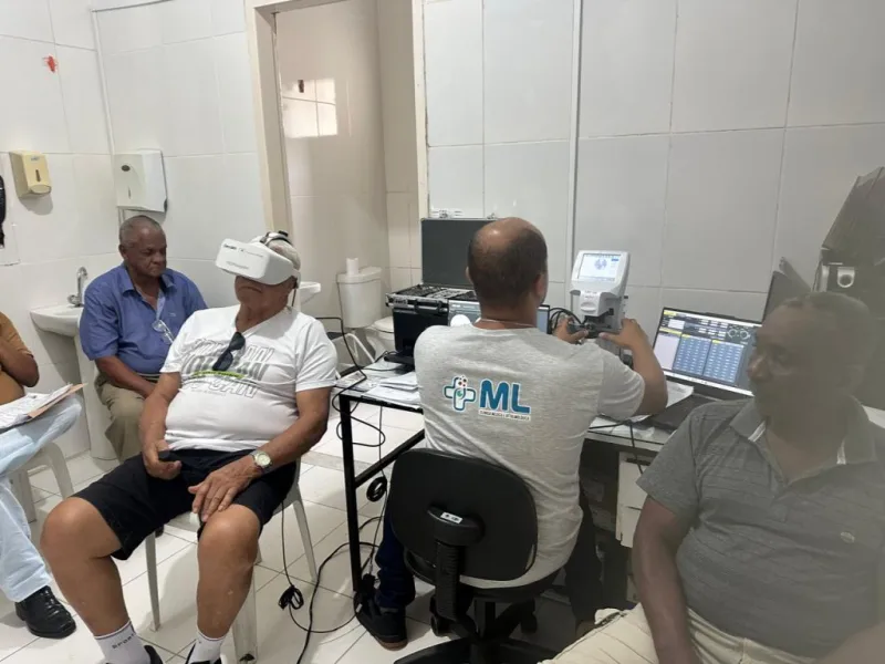 Mais um Mutirão de Glaucoma amplia acesso ao acompanhamento oftalmológico em Mucuri e seus distritos Mais um Mutirão de Glaucoma amplia acesso ao acompanhamento oftalmológico em Mucuri e seus distritos