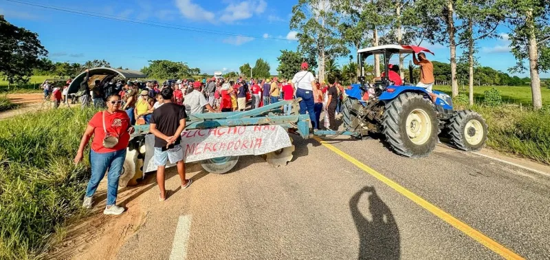 Bloqueio do MST em rodovia de Mucuri reacende debate sobre atendimentos já prestados aos assentamentos