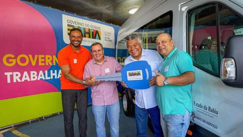 Saúde de Lajedão ganha reforço com chegada de veículo para transporte de pacientes