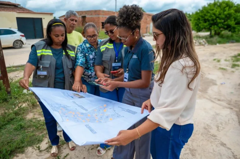 Prefeitura inicia processo de regularização fundiária nos bairros Cidade de Deus e Califórnia em Teixeira de Freitas