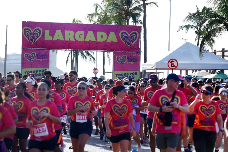 Corrida Mulheres pela Vida mobiliza milhares em Salvador no Dia Internacional das Mulheres
