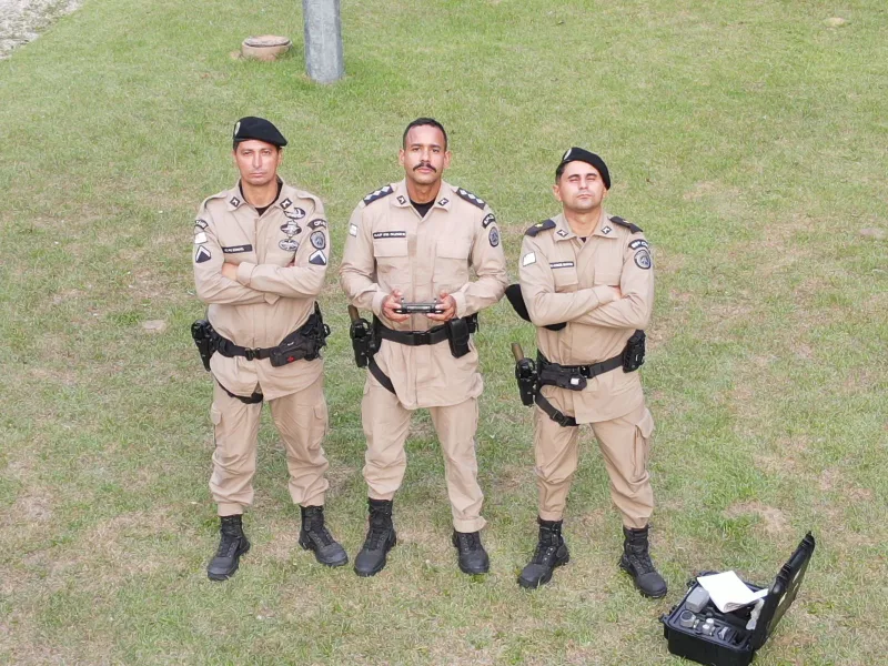 87ª CIPM participa de curso de pilotagem de drones para operações de segurança pública
