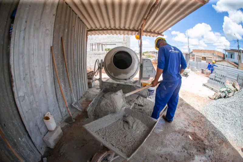 Construção da nova UBS do bairro Bela Vista avança e já atinge 42% de execução