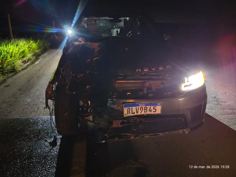 Motociclista morre em colisão frontal na BR-101 em Vereda
