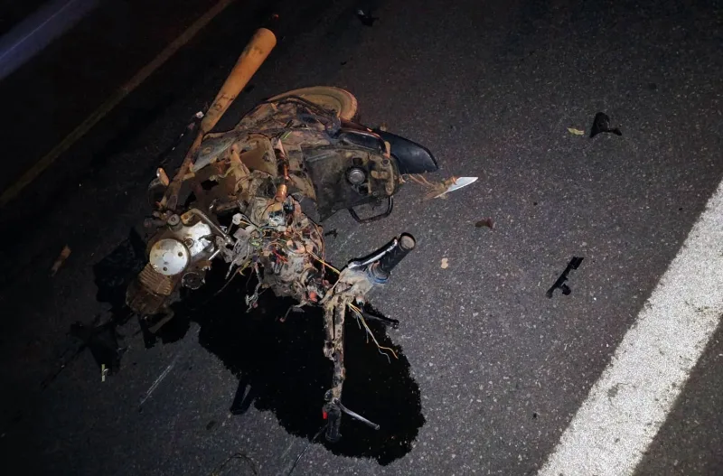 Motociclista morre em colisão frontal na BR-101 em Vereda