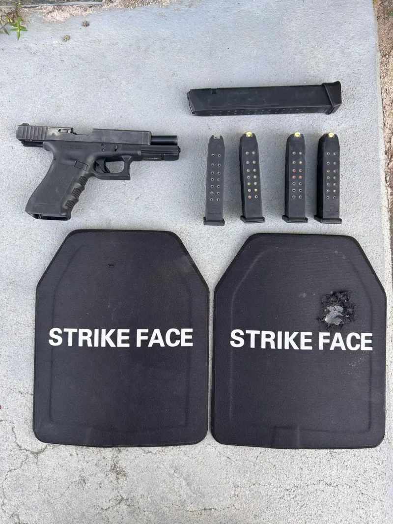 Pistola, carregadores e placas de colete são encontrados em carro de “Malagueta” morto após confronto com a PM em Prado