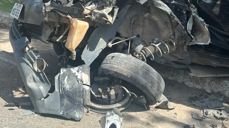 Pistola, carregadores e placas de colete são encontrados em carro de “Malagueta” morto após confronto com a PM em Prado