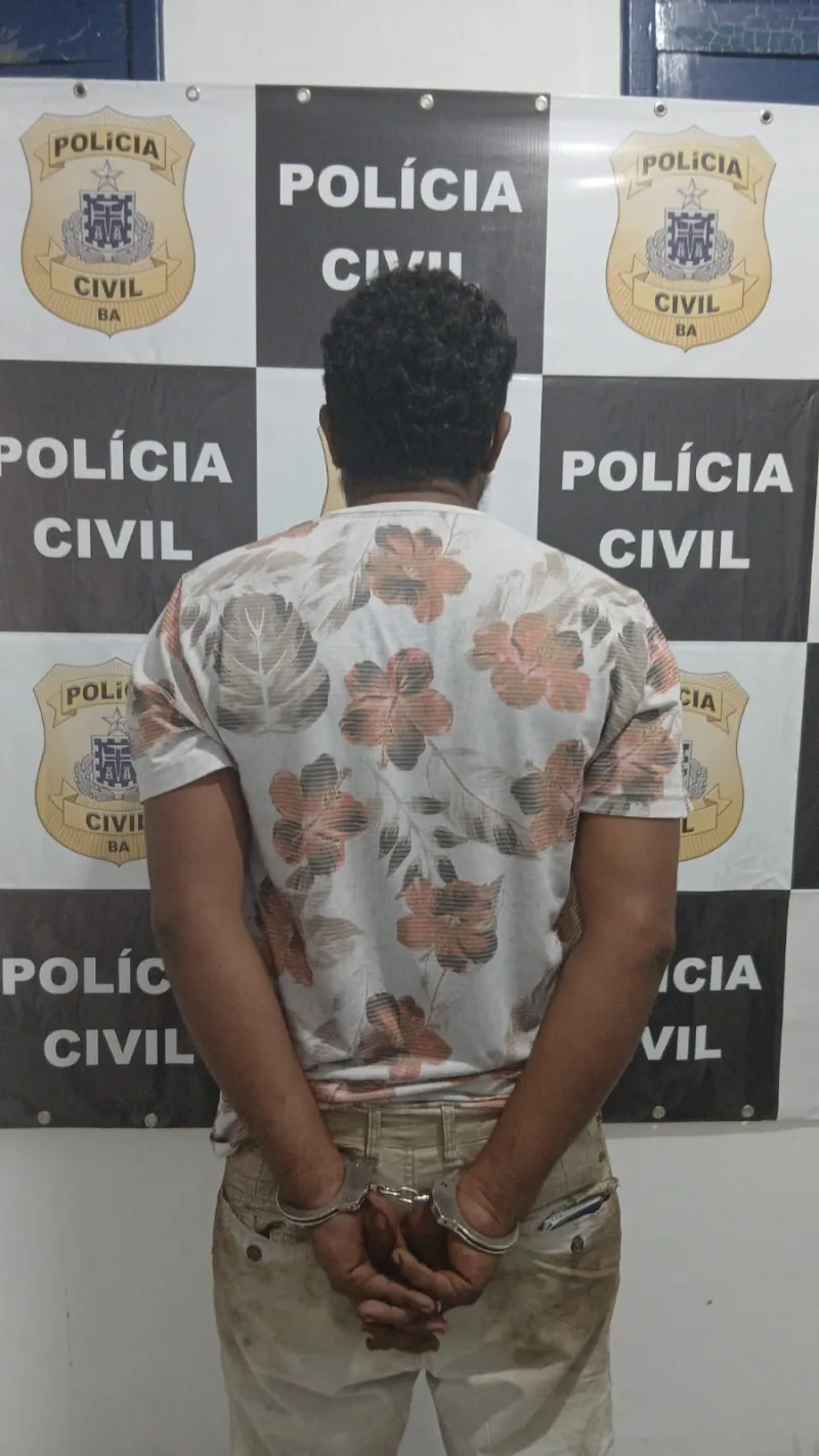 Homem é preso por abuso sexual contra sobrinha em Teixeira de Freitas