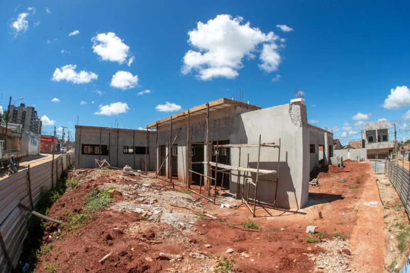 Construção de UBS no Redenção chega a 52% e ampliará atendimento na região