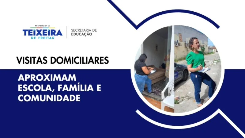 Assistentes sociais fortalecem vínculo entre escola e família na rede municipal de Teixeira de Freitas