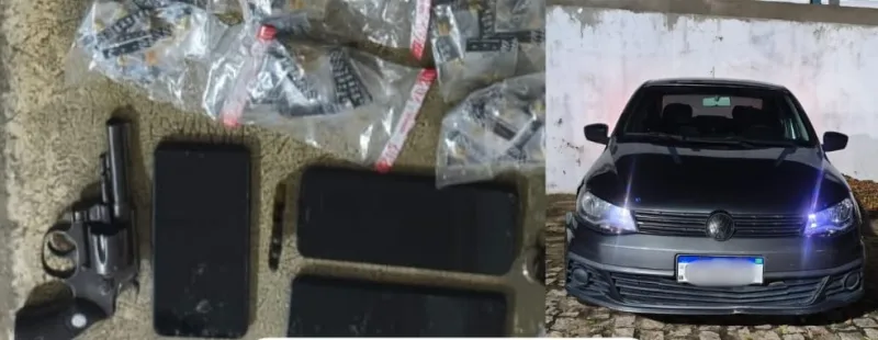 Suspeito de sequestrar adolescente morre em confronto com policiais da CIPE-MA em Posto da Mata; arma, drogas e veículo roubado são apreendidos