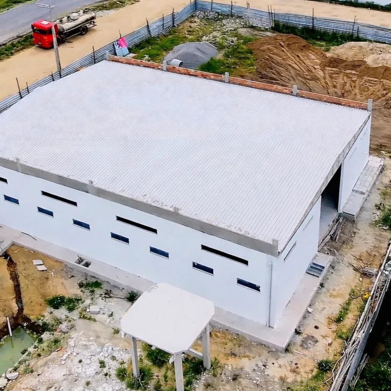 Com 90% concluído, novo mercado municipal está perto de ser inaugurado em São José de Alcobaça