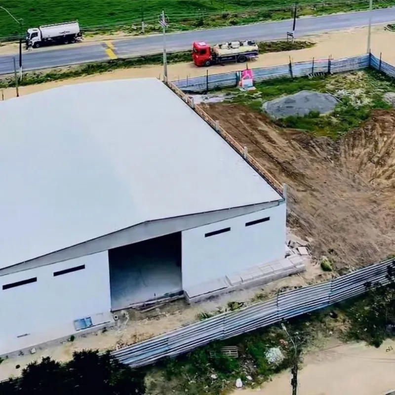 Com 90% concluído, novo mercado municipal está perto de ser inaugurado em São José de Alcobaça