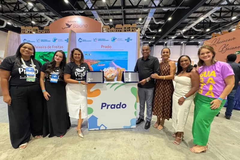 Prado conquista destaque estadual com dois prêmios no Sebrae Prefeitura Empreendedora