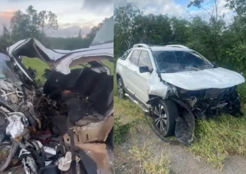Cinco jovens morrem e vereador fica ferido em colisão frontal na BR-324, na Bahia Cinco jovens morrem e vereador fica ferido em colisão frontal na BR-324, na Bahia