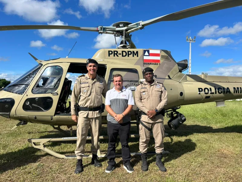 Prefeito Tonzinho recepciona cúpula da PM e celebra chegada do GRAER ao Extremo Sul