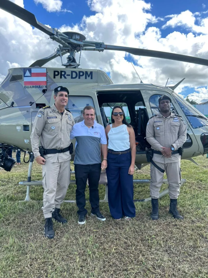 Prefeito Tonzinho recepciona cúpula da PM e celebra chegada do GRAER ao Extremo Sul