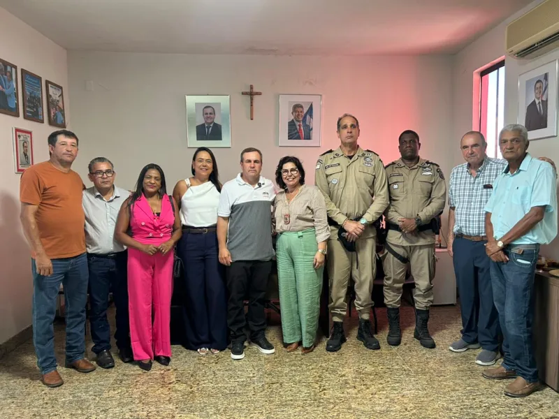 Prefeito Tonzinho recepciona cúpula da PM e celebra chegada do GRAER ao Extremo Sul