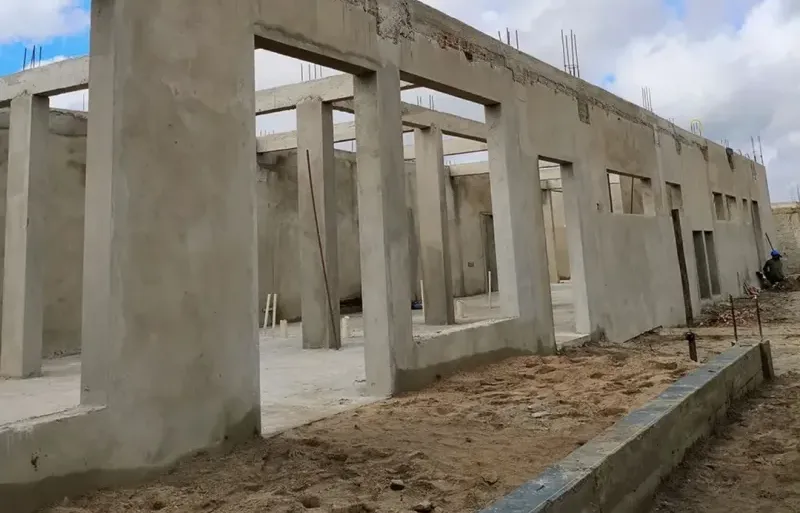 Obras da nova UBS avançam e reforçam compromisso com a saúde em Prado