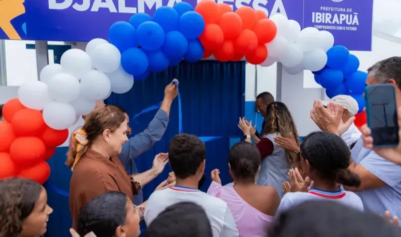 Nova creche é inaugurada em Vila Portela e fortalece educação infantil em Ibirapuã