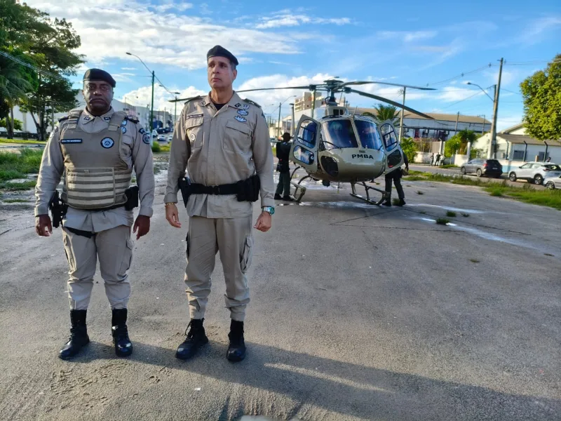 Helicóptero da PMBA chega ao extremo sul para reforçar combate ao crime organizado