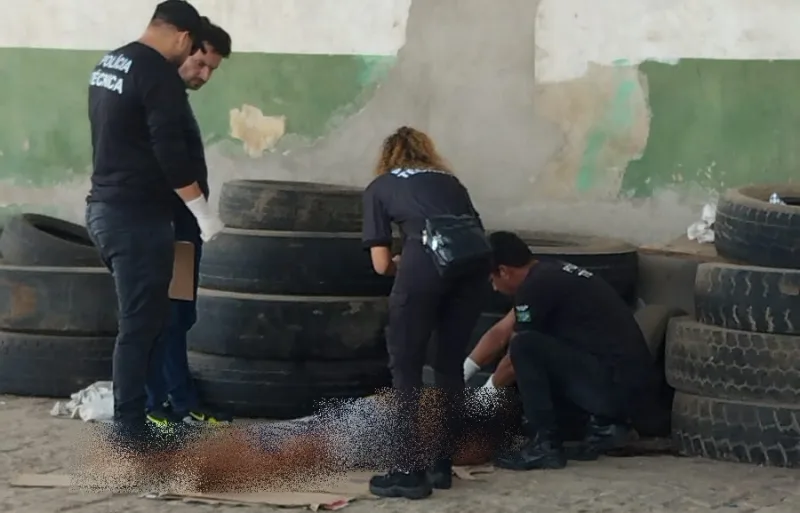 Corpo de homem em situação de rua é encontrado com marcas de agressão em Teixeira de Freitas