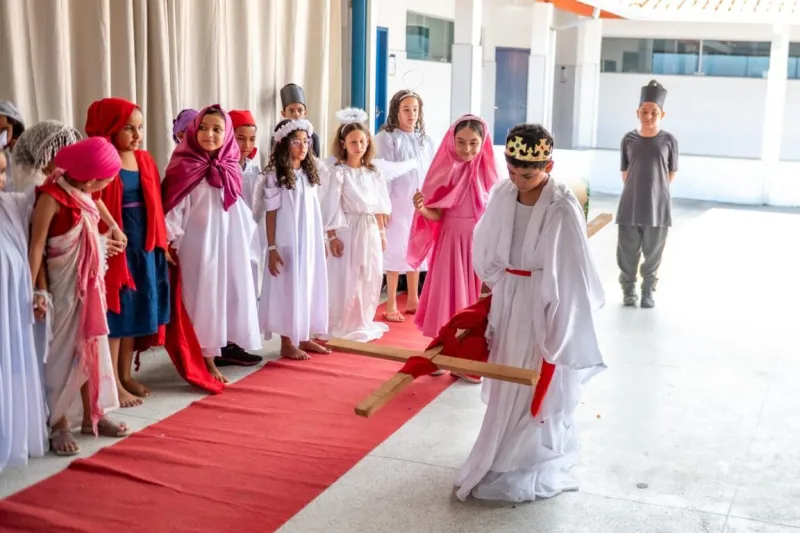 Escola Joaquim Muniz promove programação de Páscoa com foco em valores e aprendizado