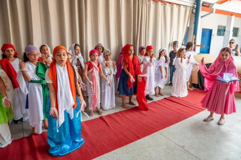 Escola Joaquim Muniz promove programação de Páscoa com foco em valores e aprendizado