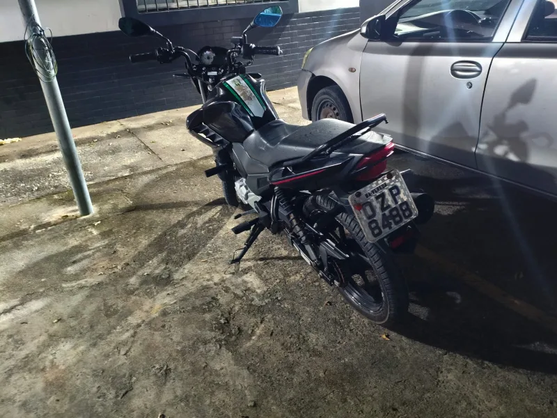 Polícia recupera motocicleta furtada durante operação em Teixeira de Freitas