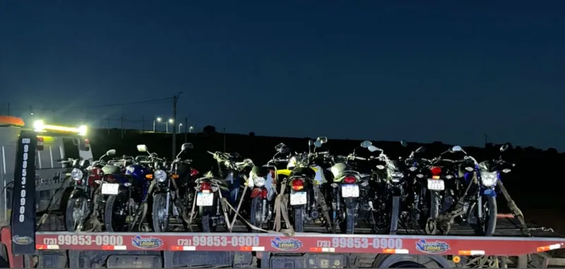 Manobras perigosas terminam em apreensão de motos e autuações em Teixeira de Freitas