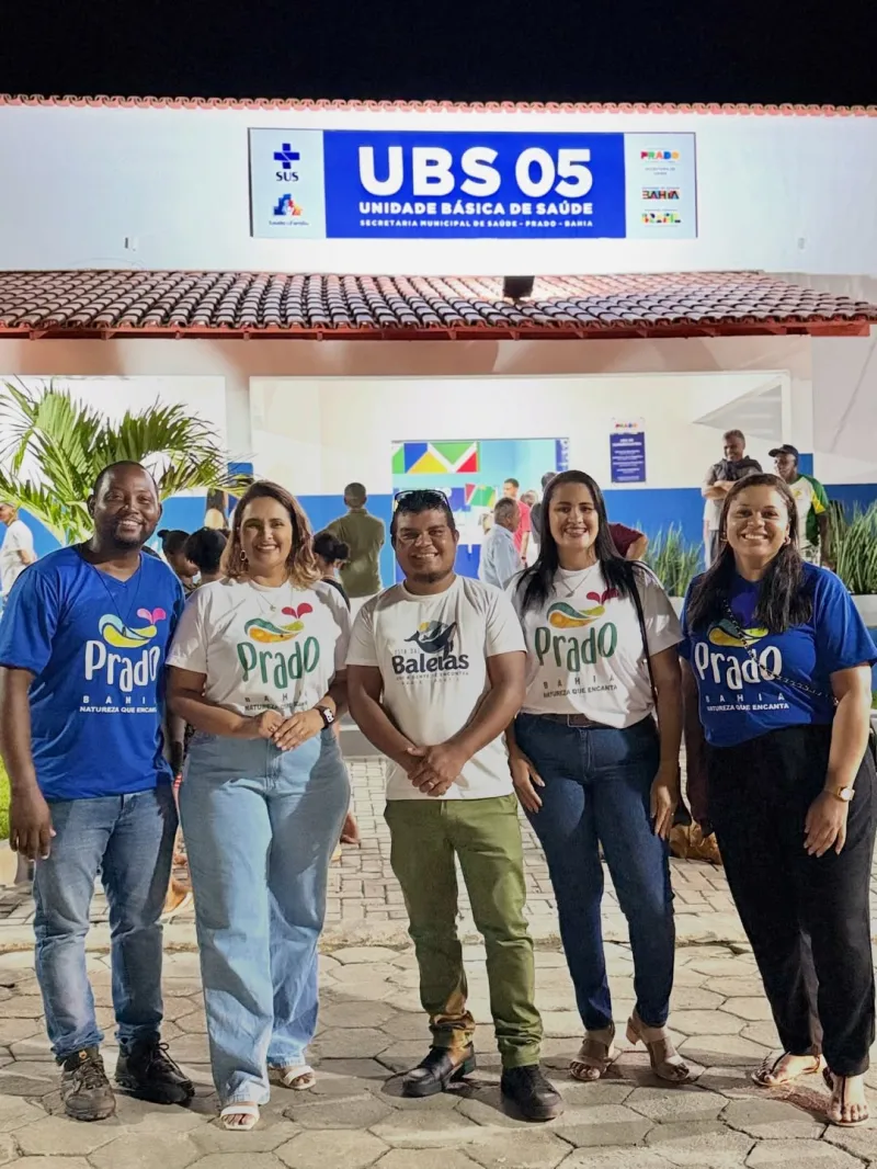 Prefeitura de Prado inaugura UBS 5 e reforça compromisso com a população