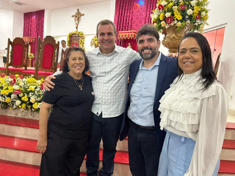 Prefeito Tonzinho participa da posse de novo bispo e destaca momento de fé e união na região