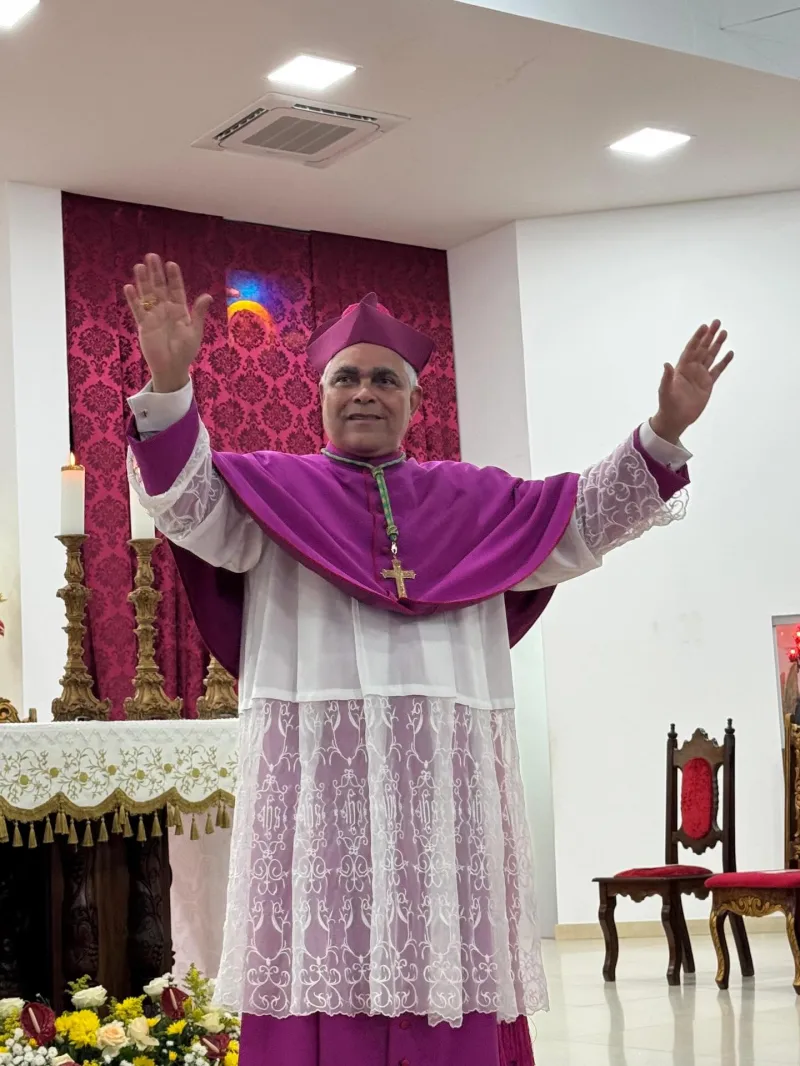 Prefeito Tonzinho participa da posse de novo bispo e destaca momento de fé e união na região