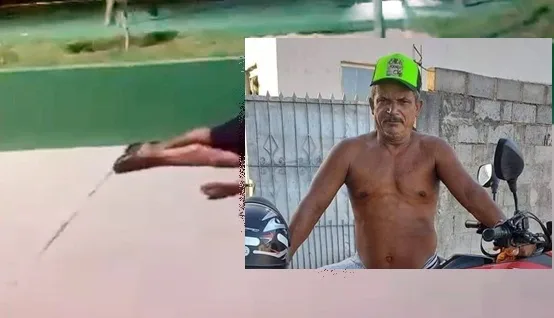 Idoso é morto a tiros em praça pública no Prado; crime foi cometido por dupla em motocicleta