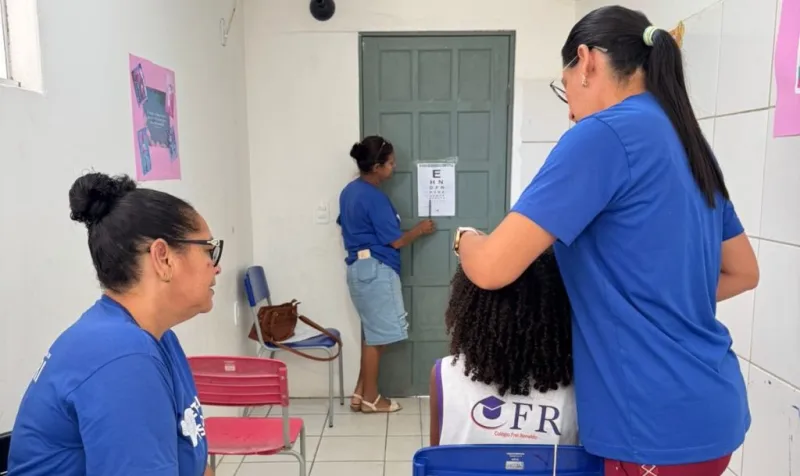 Projeto “Visão para o Futuro” inicia triagem oftalmológica nas escolas públicas de Mucuri