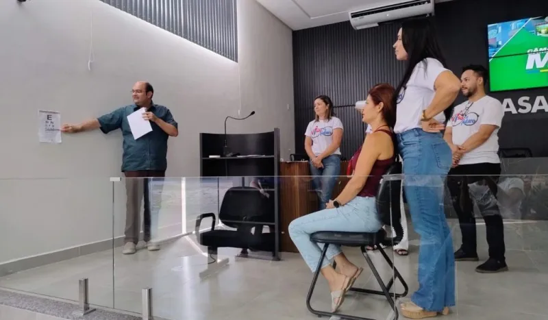 Projeto “Visão para o Futuro” inicia triagem oftalmológica nas escolas públicas de Mucuri