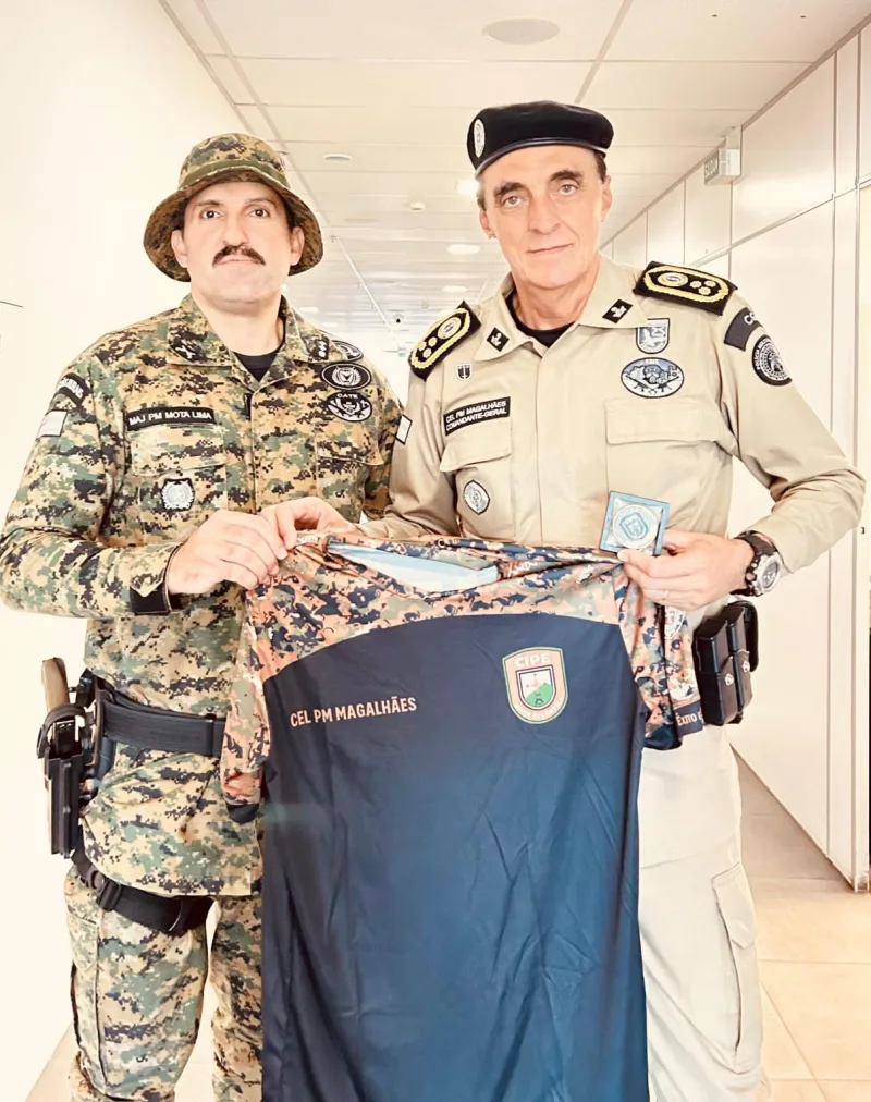 Comandante da CIPE/MATA Atlântica realiza visita a autoridades da segurança pública estadual Comandante da CIPE/MATA Atlântica realiza visita a autoridades da segurança pública estadual