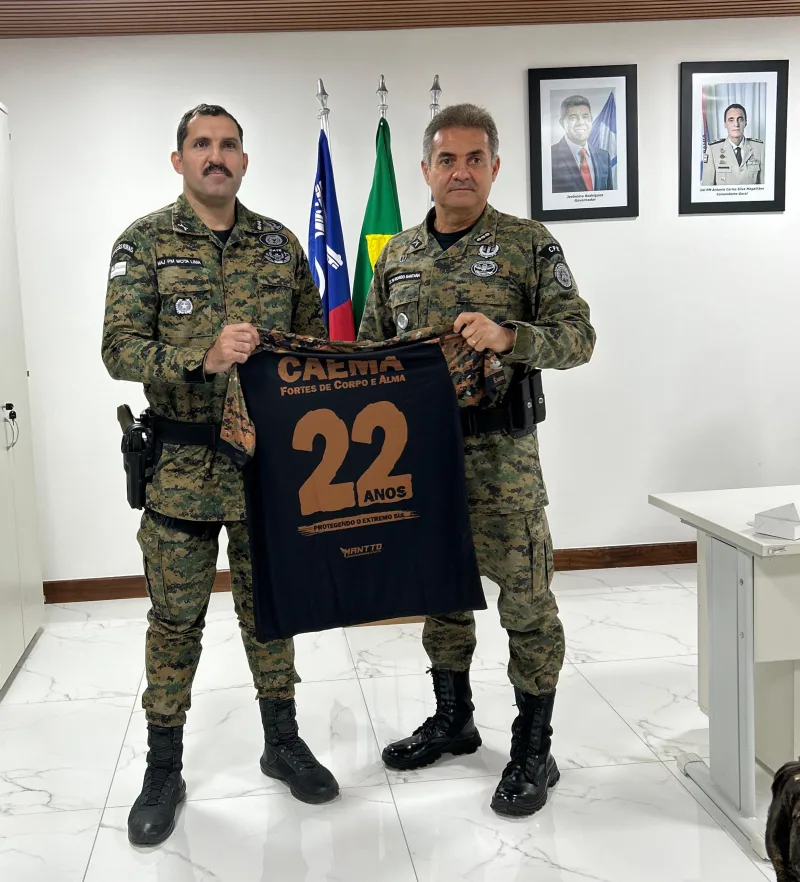 Comandante da CIPE/MATA Atlântica realiza visita a autoridades da segurança pública estadual Comandante da CIPE/MATA Atlântica realiza visita a autoridades da segurança pública estadual