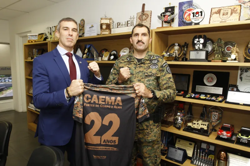 Comandante da CIPE/MATA Atlântica realiza visita a autoridades da segurança pública estadual Comandante da CIPE/MATA Atlântica realiza visita a autoridades da segurança pública estadual