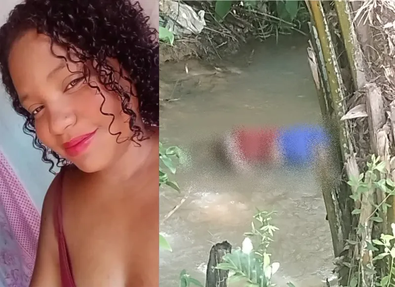 Pâmela é encontrada morta com as mãos amarradas em rio às margens da BR-101 em Itabela 