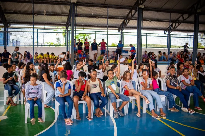 Ação de saúde bucal atende mais de 200 alunos em escola do município de Prado