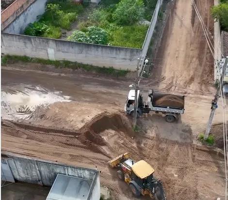 Prefeito Dr. Marcelo Belitardo anuncia o inicio da pavimentação da Av. Bernadino Figueiredo no bairro Residencial dos Pioneiros