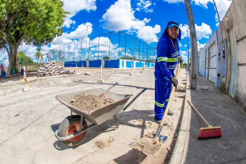 Praça do Residencial Castelinho passa por requalificação e ganha novos espaços de lazer